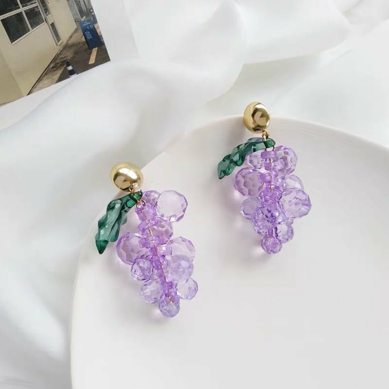 Accessories |  Cute Grape Earrings Accessories Accessories