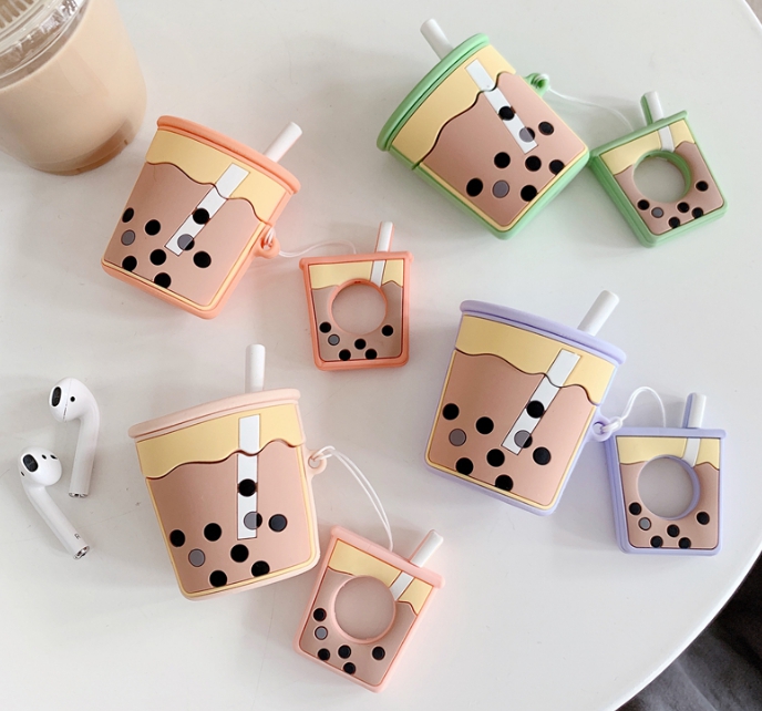 Accessories |  Milk Tea Airpods Protector Case Accessories Accessories