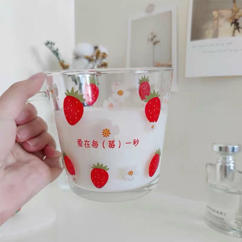 Houseware |  Cute Strawberry Cup Houseware Houseware