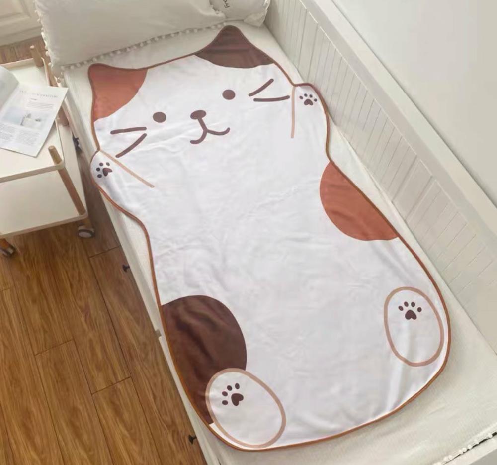 Houseware |  Kawaii Cats Blanket Houseware Brown