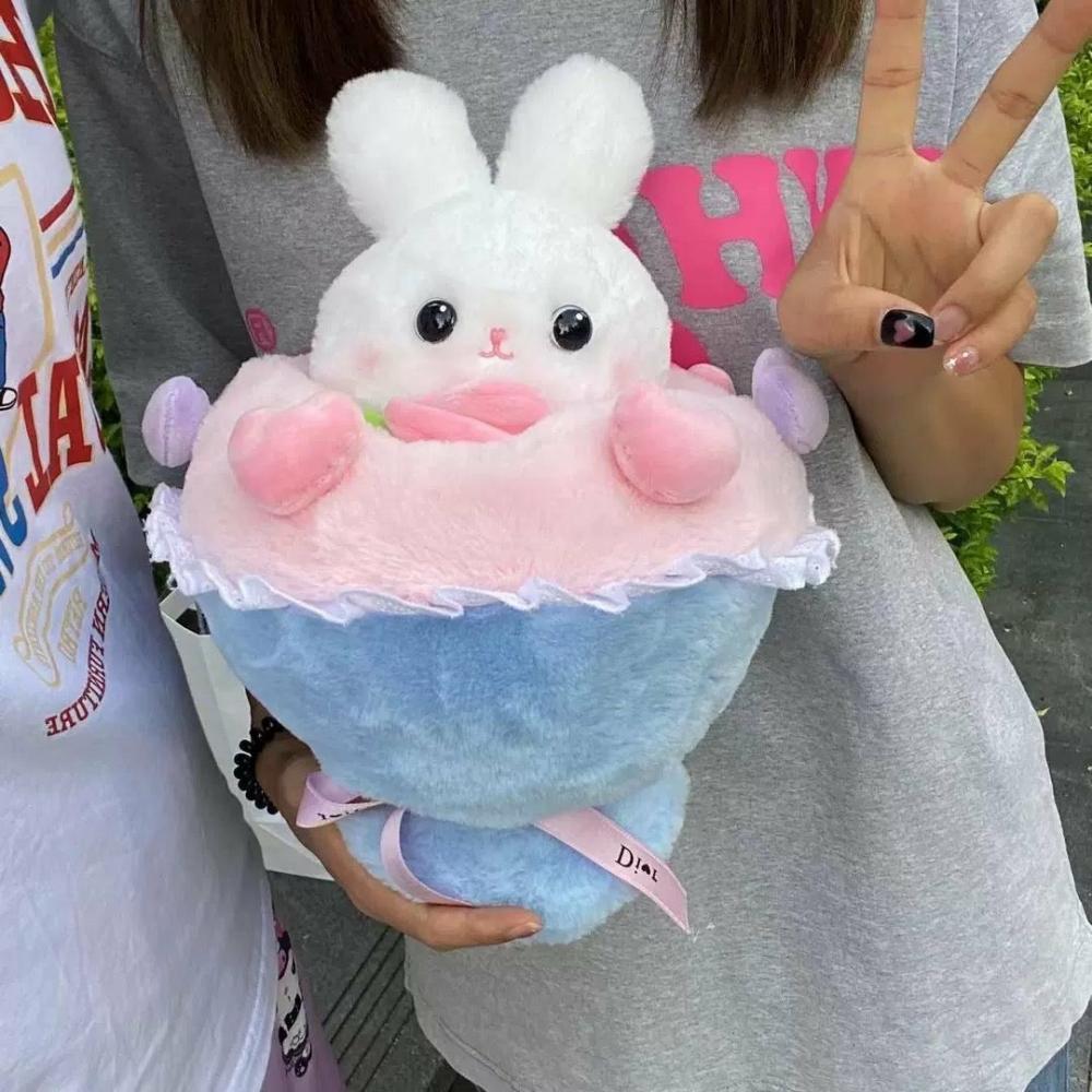 Houseware |  Cute Rabbit Flower Plush Toy Houseware Houseware